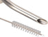Stainless Steel Extended Kettle Spout with 10cm Brush, Coffee Kettle Spout for Home Kitchen Outdoor Use...