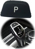 Gear Shift Gear Shift Knob Lever P Parking Button Cover Replacement Compatible with BMW 3' F30/F31/F34, 5' F10/F11, 7' F01/F02, X3 F25,X4 F26...