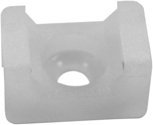 QualGear CM2-W-100-P Cable Tie Mount, White...