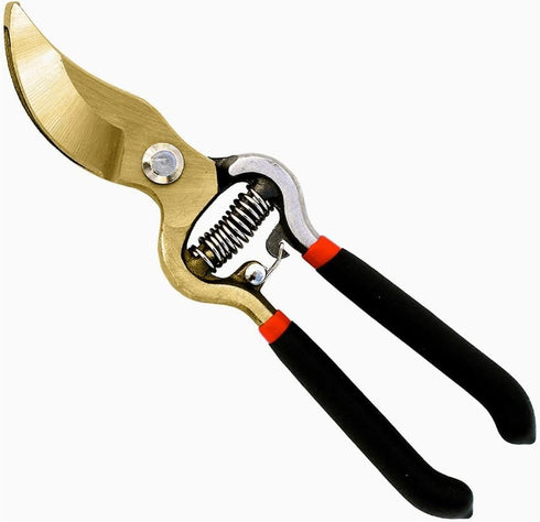 Garden Guru Indestructible Titanium Garden Clippers - Professional Bypass Hand Pruner Pruning Shear with Comfort Grip Handles for Gardening, Trimm...