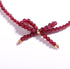 Jewever Genuine Red Garnet Birthstone Choker Necklace for Women Crystals and Healing Stones Bowknot Cute Jewelry Gifts...