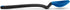 Dreamfarm Mini Supoon Non-Stick Sit-Up Silicone Scraping Cooking Spoon, Jar Scraper Measures 5ml Tsp - 8" Classic Blue...