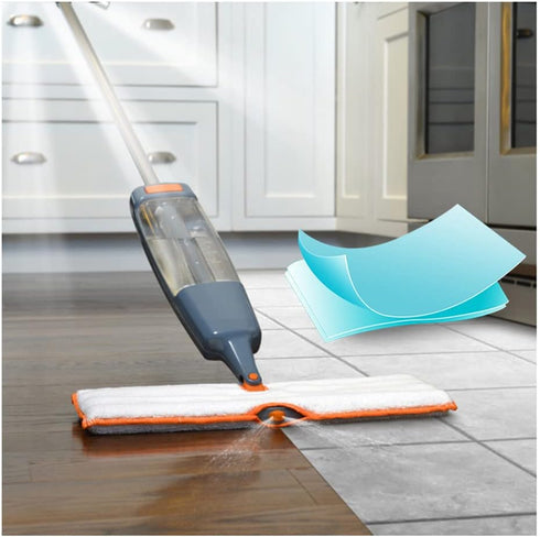 120pieces, Multi-effect floor cleaning sheet, strong decontamination tile household fresh fragrance, instant floor cleaning sheet (Blue)...