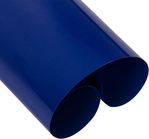 HOHOFILM Blue Flock Heat Transfer Vinyl Flocked HTV Vinyl Sheets 20"x12"Iron on for Tshirt Garment...