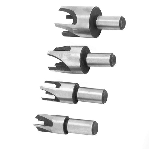Countersink Drill Bit Set, Woodworking Tapered Plug Cutter Carbon Steel for Bench Drill for Woodworking Hole Saw Cutting...