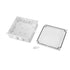 ABS Plastic Dustproof Waterproof IP65 Junction Box Universal Electrical Project Enclosure White 5.9"x5.9"x2.8"(150mmx150mmx70mm)...