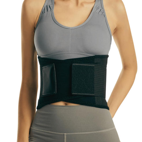 Back/Lumbar Support Brace - Back Belt Support Brace - Adjustable - Lower Back Brace with Lumbar Pad - Lower Back Pain Relief - UNISEX - Check size...
