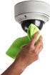 Surveillance Camera Cleaning Kit - Easy to Use on Indoor/Outdoor Camera Lenses & Domes - Includes 8oz of Specialty Cleaning Solution and a Reusabl...