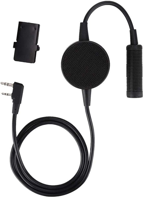 TCI PTT for Radio Walkie Talkie Headset,K Head Headset Push to Talk PTT,TCI Round Waterproof PTT for Two Way Radio Walkie Talkie Fit for ,for Kenw...