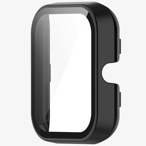 Hard PC Case Compatible with Amazfit Bip 3 Pro Screen Protector, Cover with Tempered Glass Screen Protector Fit for Amazfit Bip 3/Bip 3 Pro Watch ...