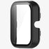 Hard PC Case Compatible with Amazfit Bip 3 Pro Screen Protector, Cover with Tempered Glass Screen Protector Fit for Amazfit Bip 3/Bip 3 Pro Watch ...