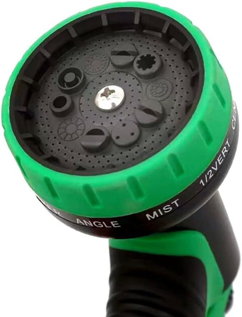 Water Hose Nozzle Sprayer Features 10 Spray Patterns, Thumb Control, On Off Valve for Easy Water Control - HIGH Pressure Garden Hose Nozzle for Ga...