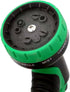 Water Hose Nozzle Sprayer Features 10 Spray Patterns, Thumb Control, On Off Valve for Easy Water Control - HIGH Pressure Garden Hose Nozzle for Ga...