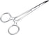 Hemostat Forceps, Stainless Steel Pet Dog Grooming Ear Cleaning Clamp Pets Cat Ears Hairs Tweezers with Curved Tip Antislip Locking Forceps Remove...