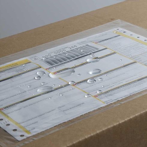 7.5'' x 5.5'' Packing List Pouches, Shipping Label Envelopes Clear Adhesive Top Loading Packing List - 100 Packs...