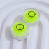 5Pcs Small Circular Bubble Levels with Double Sided Adhesive Bottom Mini Little Stick-on Bubble Spirit Level Measuring Layout Tools Levels (15x6mm...