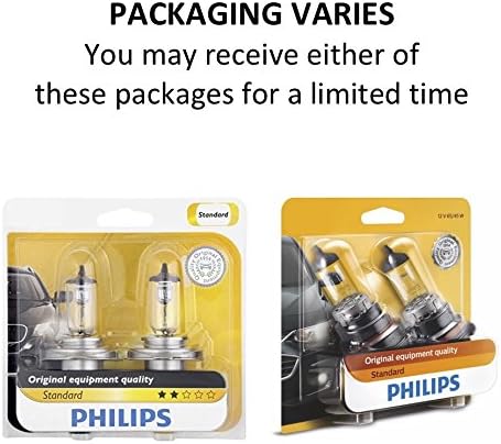 Philips Automotive Lighting H11 Standard Halogen Replacement Headlight Bulbs, Fit Select High Beam, Low Beam, and Fog Light Positions, 2 Pack...