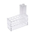 Acrylic Test Tube Holder Rack 12 Sockets for 25ml Centrifuge Tubes Clear (25ml,12 Sockets)...