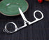 6 Pieces Stainless Steel Folding Scissors Portable Travel Scissors Cutter...