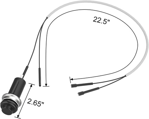 69871 Grill Electronic Igniter Kit for Weber Spirit 210 & Spirit 310 (2013-2014 Grill Models With Up Front Controls)...