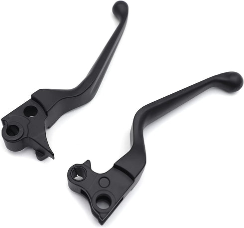 HTTMT MT241-027- Brake Clutch Hand Lever Compatible with Harley 1996-2003 XL/1996-2007 Dyna Touring/1996-2007 Softail Black...