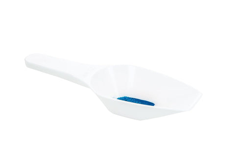 EISCO Scoop, 25ml (0.85oz) - Polypropylene Plastic - Flat Bottom - Excellent for Measuring & Weighing - Autoclavable...