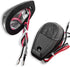 HTTMT MT224-012-CN+SM Smoke Flush Mount Turn Signals Blinker Light Compatible with Universal Sportbikes...