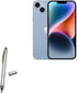 BoxWave Stylus Pen Compatible with Apple iPhone 14 Plus - DualTip Capacitive Stylus, Fiber Tip Disc Tip Capacitive Stylus Pen for Apple iPhone 14 ...