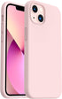 ORNARTO Shockproof Liquid Silicone Designed for iPhone 13 Case Gel Rubber Anti-Shock Cover Case Drop Protection 6.1inch-Chalk Pink...