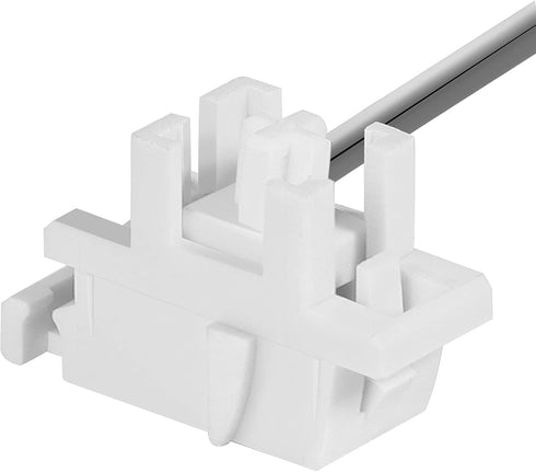 ZugGear White Plate Mount Stabilizers 2U 6.25U 7U for Cherry MX Compatible Mechanical Keyboards (DUROCK White Plate Mount 60/87 Keyboard Kit)...