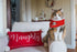 2 Pack Christmas Dog Cat Bandanas Christmas Pet Triangle Scarf Reversible Polyester Bibs Kerchief Saliva Towel for Small Medium Large Pets Bandana...