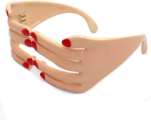 Novelty Fingers Shaped Glasses Fancy Eye Mask Funny Glasses for Men Women Costume for Birthday Party...