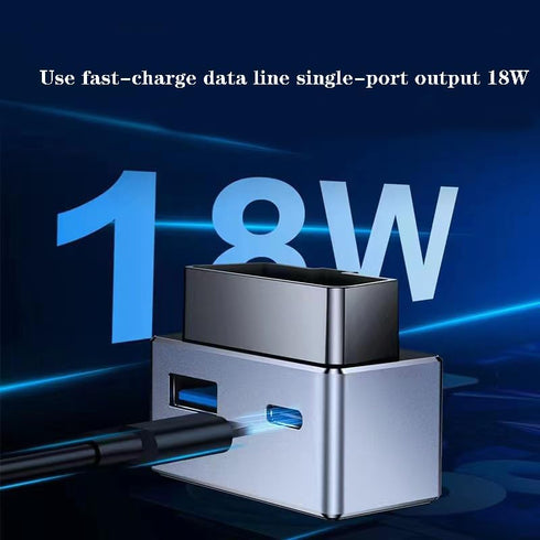 forTesla Model 3Y OBD in-car Charger Quick Charge Master Drive Dual Port Hidden Charger Type-c and USB...