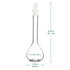 Glass Volumetric Flask with Glass Stopper, Borosilicate Glass Heavy Wall, Class A, Tolerance ±0.05 ml, 50 ml (Pack of 1)...