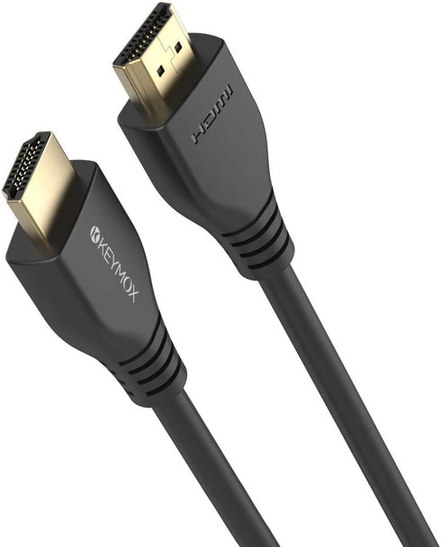 8K HDMI Cable 6ft Keymox HDMI 2.1 Cable, 48Gbps Ultra HD High Speed, Support 4K@120Hz & 8K@60Hz, Dynamic HDR,eARC/Ethernet, Compatible with Apple ...