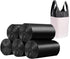 Small Black Trash Bags,Thicken Value 4 Gallon Trash Bag with Handle,100 Counts Small Garbage Bags Wastebasket Trash Can for Bathroom Bedroom Offic...