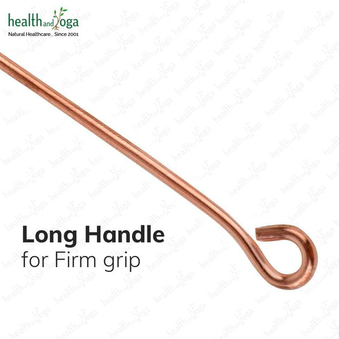 HealthAndYoga™ qSwipe Lite Copper Tongue Cleaners (Pack of 12) – Prevents Bad breath, Improves taste- Flexible, Curved ends provide good grip – Co...