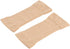 2-in-1 Women's Elastic Compression Arm Sleeves - Slimming Shapers for Weight Loss & Sport Fitness, Black + Nude...