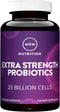 MRM Nutrition Extra Strength Probiotics | Intestinal + immune health | Prebiotics + postbiotics | 25 billion cells | Good bacteria for gut health|...