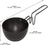 Sahishnu Online & Marketing Hard Anodized Aluminium Tadka Pan, Mini Fry Pan, Large Tadka Pan,Dal Tadka Pan,Vagaria,Vagaria with Long Handle...