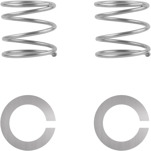 2pcs Stand Mixer Spring and 2pcs Washer Compatible with Kitchenaid Stand Mixer, Stainless Steel Stand Mixer Accessories Parts Replacement Kit, Eas...