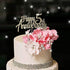 5th Anniversary Party Decoration Gold Glitter 5th happy Anniversary Cake Topper...
