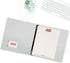 JAM PAPER Plastic 2 inch Binder - Clear 3 Ring Binder - Sold Individually...