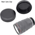 Body Cap & Rear Lens Cap Cover for Canon EOS R1 R3 R10 R8 R7 R6II R6 R5II R5 R RP Camera and More with RF Mount, Lens Accessories for Canon r1 r3 ...