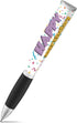 Happy Birthday Pen (1 Pen, 3-Sided) - Birthday Party Favors for Kids - Cool Pens, Writing Pens, Personalized Pens - Gifts for Friends, Little Girl...