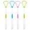 Tongue Scraper Cleaner for Adults Kids, BPA Free Tongue Scrapers, Healthy Oral Hygiene Brushes, Help Fight Bad Breath (4 PACK)...