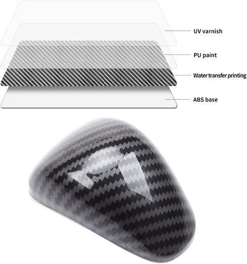 JINZHAO Auto Car Gear Shift Knob Cover for Honda Accord Sedan 9th Gen (2013-2017) Accessories...