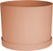Bloem Mathers Planter w/Saucer Tray 8" Muted Terra Cotta...