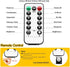 Outdoor String Lights Battery Operated 33FT 100LED Battery Powered String Lights Indoor Waterproof Mini Globe Lights with Remote Timer 8 Lighting ...