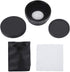 HD Wide Angle Lens with Macro Close-up Lens 0.45X Magnification High Definition Wide-Angle Lens Fits Any 49mm Diameter Lens...